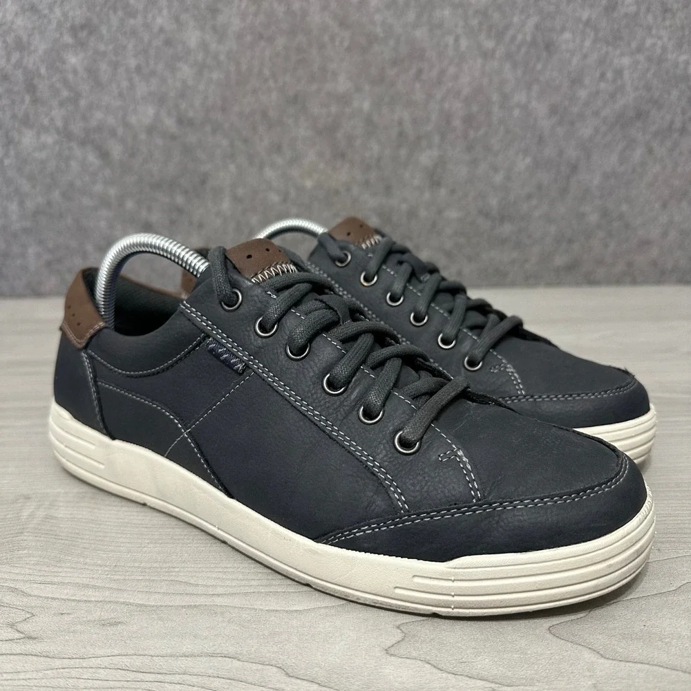 Nunn Bush Kore City Walk Sneakers Mens 8.5‎ Blue Lace Up Oxford Casual Shoes